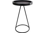 Van Manen Tafel Marcel Zwart Hout 25X25X38Cm