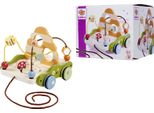 Eichhorn Baby Babywelt Giocattolo A Ruote In Legno Trolley 100006811