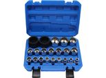 Set Di Chiavi A Bussola Torx, Acciaio Al Cromo Vanadio Di Lunga Durata, Gamma Completa Di Misure, Blu