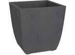 Eda 013690 G.Ant Sx Eda Basalt Fioriera Diva, Angolare, 435 Mm, Antracite
