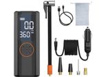 Inf Compressore Portatile Per Pneumatici Auto - Gonfiatore Cordless Digitale