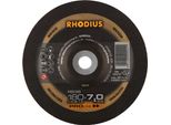 Disco Da Sbavo Rhodius Rs 38 180X7.0X22.23Mm Acciaio Inox Proline - 200442