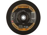 Disco Da Sbavo Rhodius Rs 38 230X7.0X22.23Mm Acciaio Inox Proline - 200466