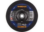Rhodius Dischi Abrasivi Acciaio/Ghisa RS22 230 X 8,0 X 22,23 Mm 10 Pezzi