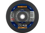 Disco Da Taglio Rhodius FT67 230 X 2,5 Mm Diritto (25 Pezzi)