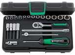 Set Di Chiavi A Bussola 40/44/17/5 Kn 22 Pezzi.1/4 Di Pollice Sw 3,5-13Mm Z.22 6KT Stahlwille
