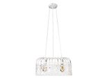Lampada A Sospensione Vintage E27 2X60W Colore Bianco Opaco 2162 Alessandra Rabalux