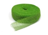 Nastro Di Iuta Verde 5Cm X 40M - Nastro Decorativo Per Fiori, Artigianato E Fai Da Te