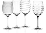 Mikasa Cheers Set Di 4 Bicchieri Da Vino Bianco