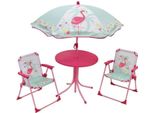 Mobili Da Giardino Fun House Bambini Fenicottero Rosa 4 Pezzi
