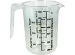 Metaltex 242-706011 Caraffa Di Misurazione Da 0,5 Litri Trasparente, Trasparente