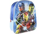Cerda Group 3D Premium Metal Avengers Zaino Blu Blu Taglia Unica