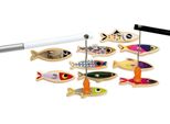Gioco Di Pesca Janod - Sardine In Legno Giocattolo Educativo Per Bambini
