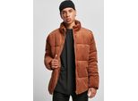 Urban Classics - Boxy Puffer Kord Winterjacke Braun - Xxl