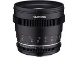 Obiettivo Video Samyang 50Mm T1.5 MK2 Vdslr Compatibile Con Canon Rf