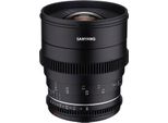 Obiettivo Video Samyang 24Mm T1.5 MK2 Vdslr Compatibile Con Sony E