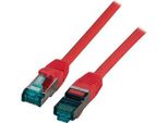 Efb MK6001.0,15R Efb RJ45 Patchkabel S/Ftp, Cat.6A, Lszh, 0,15M, Rot