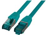 Efb MK6001.0,15GR Efb RJ45 Patchkabel S/Ftp, Cat.6A, Lszh, 0,15M, GrüN