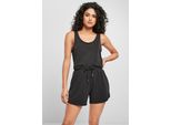 Urban Classics Donna - Tuta Corta Modal Schwarz - Xs