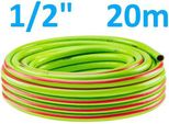 Verto Tubo Da Giardino Professionale Da 1/2 Pollice, Lunghezza 20 M, 3 Strati - Tubo Flessibile E Resistente Ai Raggi Uv