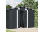 Vidaxl Capanno Per Attrezzi Antracite 257X990X181 Cm Acciaio Zincato