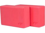 Blocco Yoga Avento 2 Unità Rosso 23 X 15 X 7,6 Cm Rosso 23 X 15 X 7,6 Cm