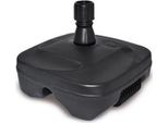 Aktive Poliresina 52X52X39 Cm Supporto Per Ombrellone Nero Nero Taglia Unica