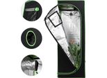 Growbox Karpal Finestra Di Osservazione Serra Tenda Per Piante Da Interno 60*60*180CM