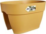 Elho® Vibia Campana Ringhiera Flower Bridge Giallo Miele 40 Cm - Plastica