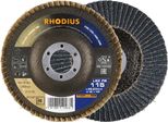 Rhodius 211327 Flap Disc Diameter 115 Mm Bore Diameter 22.23 Mm Stainless Steel, Steel 1 Pc(S)