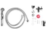 Set Bidet Cornat, Doccetta Con Flessibile, Cromo