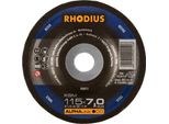 Rhodius Mola Ksm 5 Pz Pack 115 X 7,0 X 22,23 Alphaline