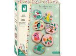 Janod Atelier Deco - Set Artigianale Creativo Per Dipingere E Decorare Le Pietre