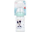 Biberon Con Tettarella Rotonda In Silicone, 3 Posizioni, 240 Ml, Con Sistema Anticolica | Topolino (Disney Baby)