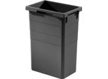 Cestino Interno Hailo 1132999 Grigio Scuro 38 Litri 378 X 261 X 522 Mm