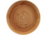 Piatto Coupe Churchill Stonecast Patina, Rame Vintage, 260 Mm, (12 Pezzi)