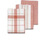 Kela Asciugamano Pasado 100% Cotone Terra 3 Pezzi 65,0X45,0Cm KL-15973