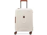 Delsey Paris Carrello Moncey 4 Double Rolls Cabin Trolley Slim 55 Angora Avorio