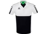 Erima Six Wings Polo Uomo - Nero / Bianco