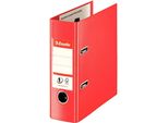 Cartella A Leva A5 Esselte No.1 Power Vivida, Plastica Piena, Dorso 7,5 Cm, Rosso