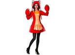Costume Mamma Aragosta Donna Arancione M-L Arancione M-L