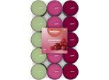 Bolsius - 30 Tea Light Profumati - Mango - Durata Di Combustione Di 3,5 Ore - Diametro 38 Mm - Estratti Naturali - Contiene Cera Vegana - Senza Olio Di Palma, Mirtilli Rossi