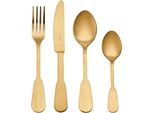 Mikasa Menaje Soho Set Di Posate 16 Pezzi Golden Golden Taglia Unica