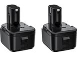 Batteria Hitachi 12V, Capacità 3500Mah, Compatibile Con Diversi Modelli, 2 Pezzi Batteria 3500Mah