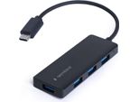 Hub Usb 3.1 Gen 1 A 4 Porte Di Gembird