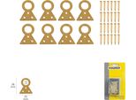 Gancio Per Quadri Fisso N. 1 (Blister 8 Pezzi)