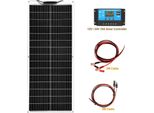 Kit Di Pannelli Solari Flessibili, Efficienza Del 24%, Design Leggero, Kit Solare Da 12 V