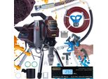 Zenthril Ultra C Powerxcellence – Spruzzatore Di Vernice Airless Professionale 3000W | 3,5 L/Min | Ugello Da 0,031” | 20 Mpa | Display Lcd