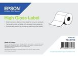 Etichetta Epson Ad Alta Lucentezza - Rotolo Continuo: 102 Mm X 33 M, Etichetta Autoadesiva, Etichette, Rotolo, Inkjet, Acrilico, Permanente