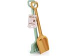 Miniland Outdoor Eco Toy - Pala E Rastrello Xl Giallo Sostenibile